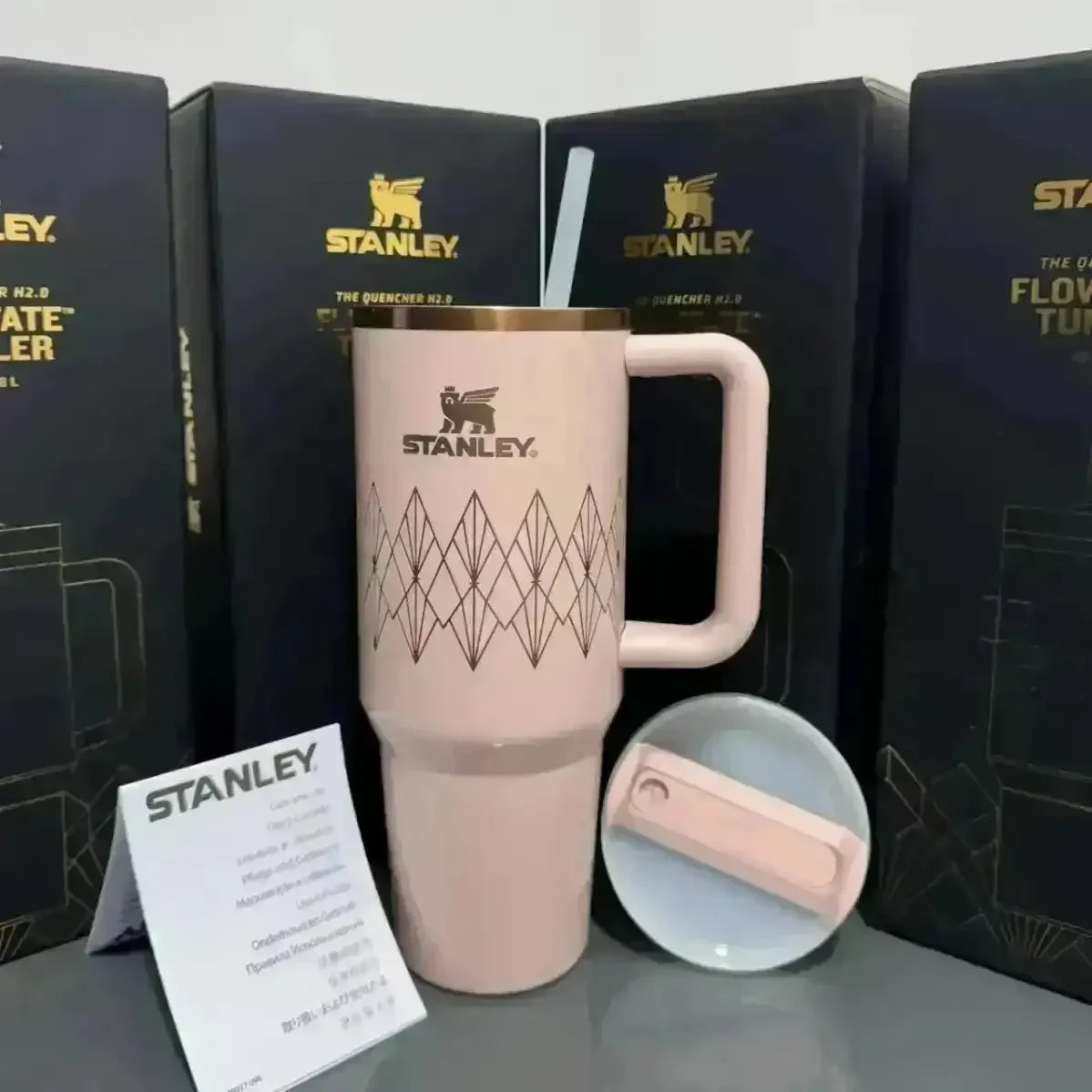 Stanley Limited Edition Glass Deco Quencher (40 oz) - Bear Hugs