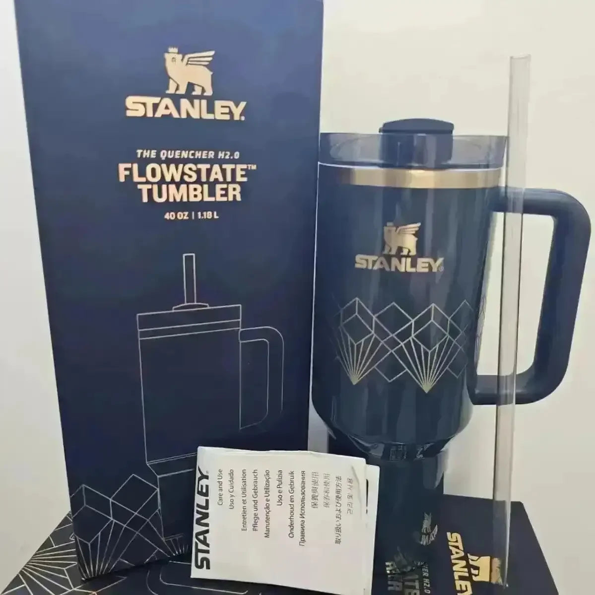 Stanley Limited Edition Glass Deco Quencher (40 oz) - Bear Hugs