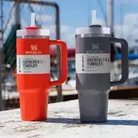 Stanley Quencher H2.0 Stainless Steel Vacuum Insulated Tumbler (30 oz) - Bear Hugs