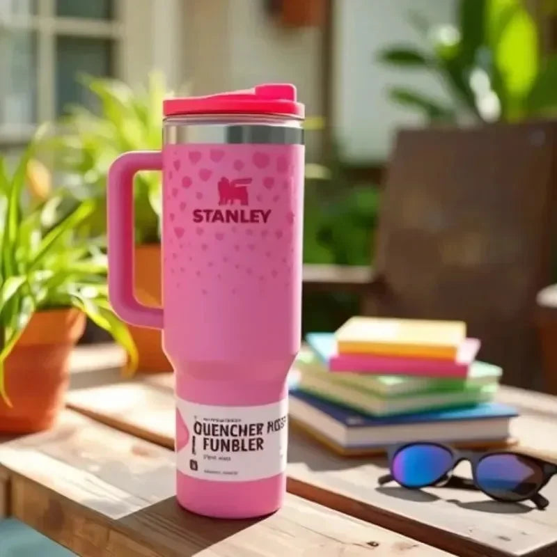 Stanley Quencher H2.0 Valentine Day 2025 Tumblers - Bear Hugs