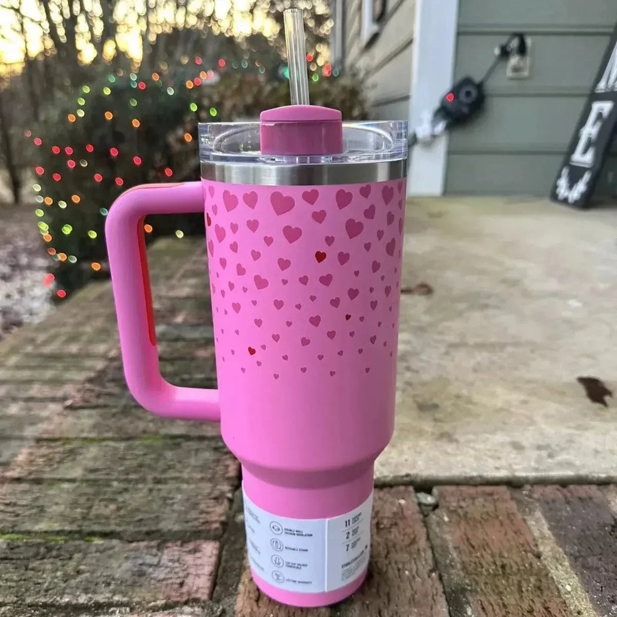 Stanley Quencher H2.0 Valentine Day 2025 Tumblers - Bear Hugs