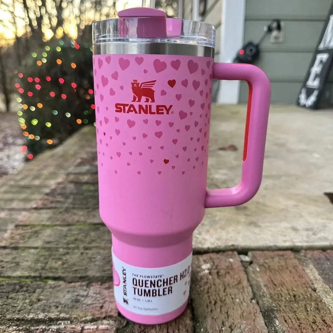 Stanley Quencher H2.0 Valentine Day 2025 Tumblers - Bear Hugs