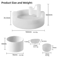 Stanley Quencher Silicone Spill-Proof Stoppers - Bear Hugs