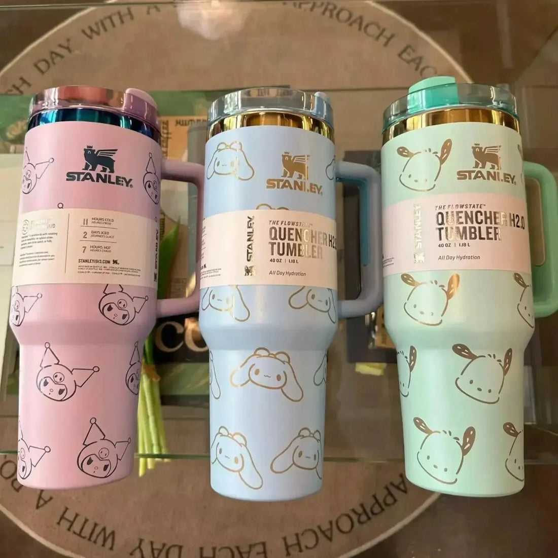 Stanley Sanrio Customised Tumblers (40 oz) - Bear Hugs