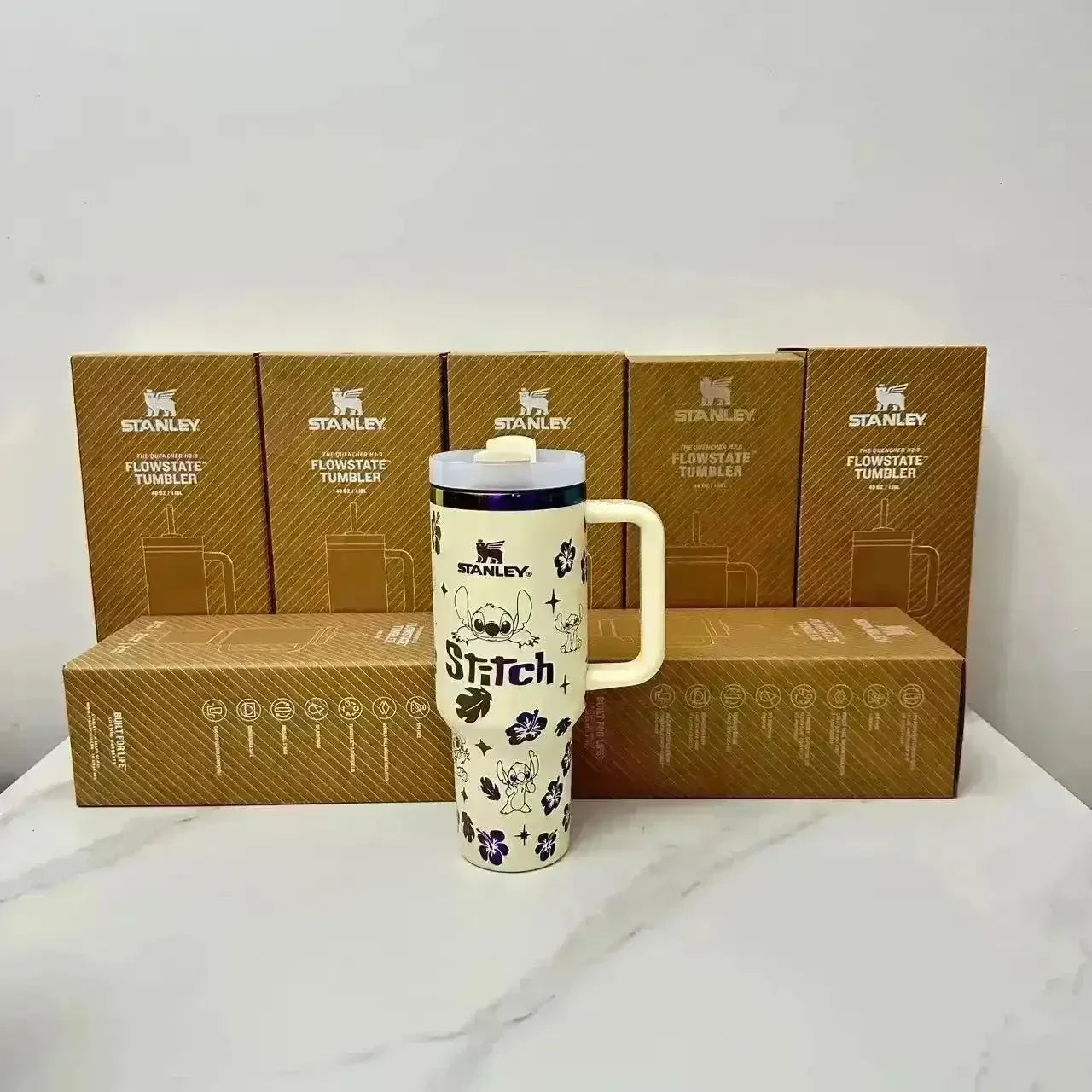 Stanley Stitch Ohana Customised Tumblers (40 oz) - Bear Hugs