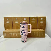 Stanley Stitch Ohana Customised Tumblers (40 oz) - Bear Hugs