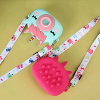 Star Unicorn Silicon Sling Bag - Bear Hugs