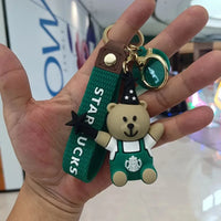 Starbucks Bear 3D Keychain - Bear Hugs