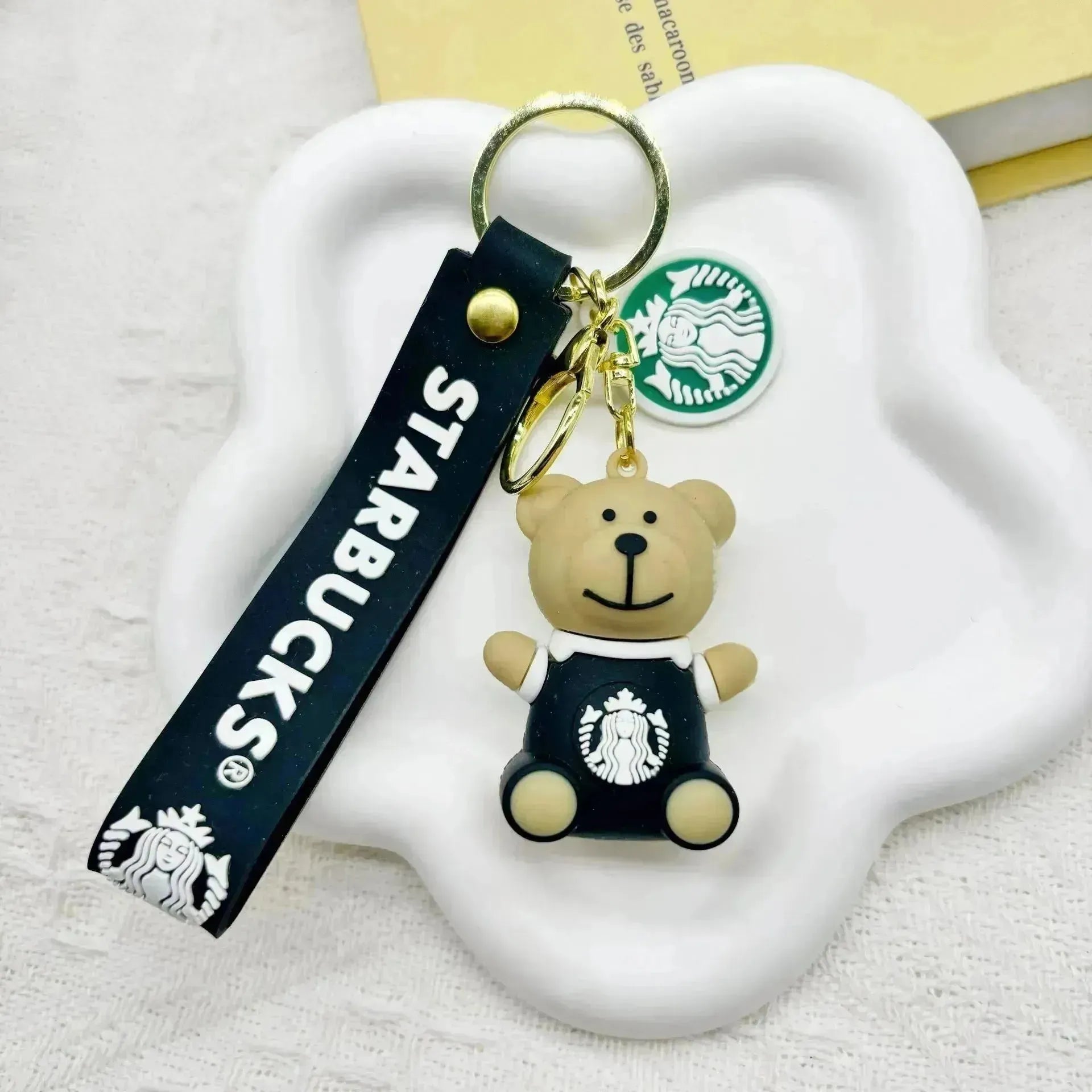 Starbucks Bear 3D Keychain - Bear Hugs