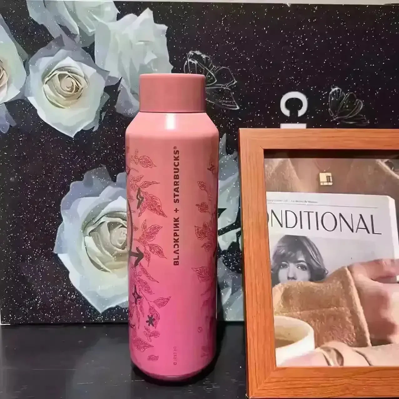 StarBX BlackPink Cherry Blossom Bottle (591 ml) - Bear Hugs