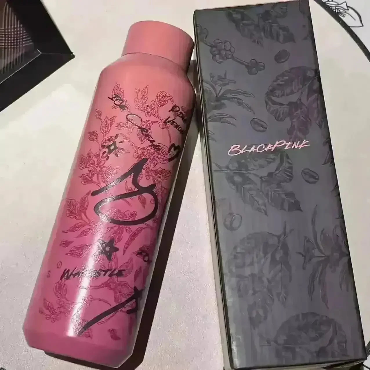 StarBX BlackPink Cherry Blossom Bottle (591 ml) - Bear Hugs