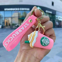 Starbucks Cup 3D Keychain - Bear Hugs