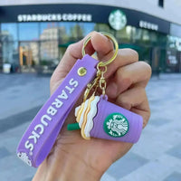 Starbucks Cup 3D Keychain - Bear Hugs