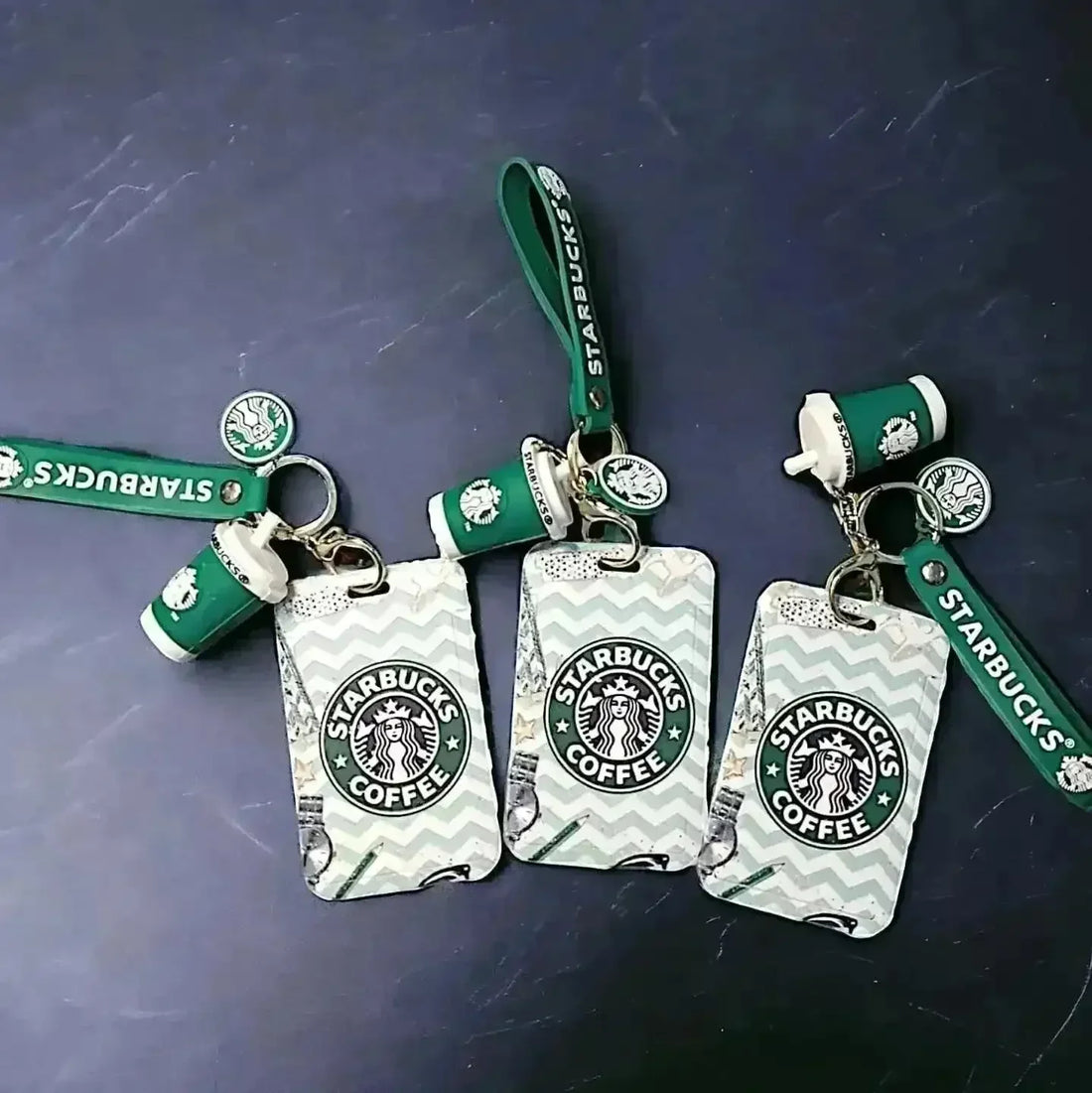 Starbucks ID Card Keychain - Bear Hugs