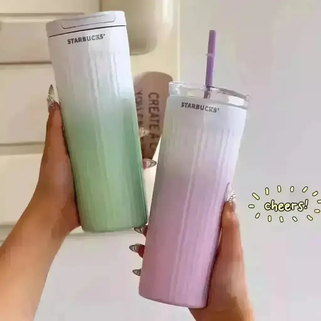 Starbucks Popular Gradient Straw Tumbler (470 ml) - Bear Hugs