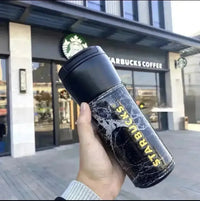 Starbucks Premium Leather Cover Bottle (500 ml) - Bear Hugs