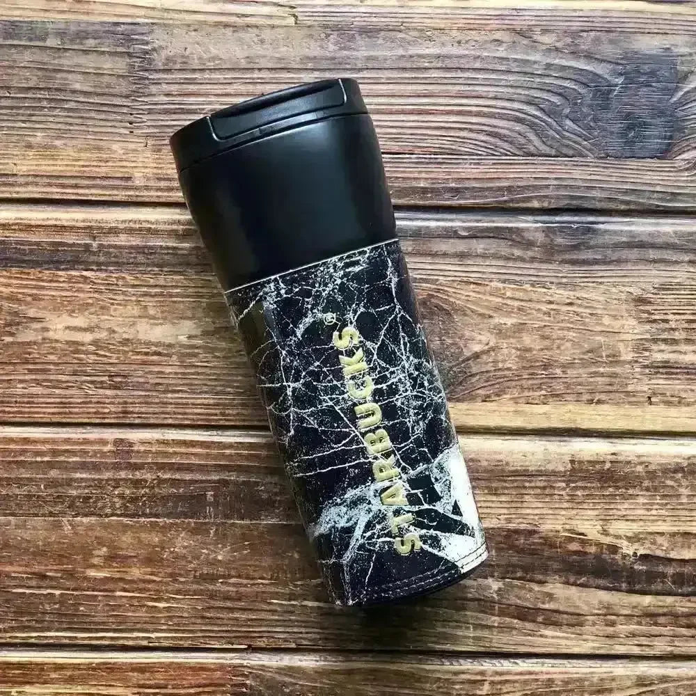 Starbucks Premium Leather Cover Bottle (500 ml) - Bear Hugs