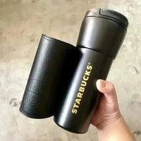 Starbucks Premium Leather Cover Bottle (500 ml) - Bear Hugs