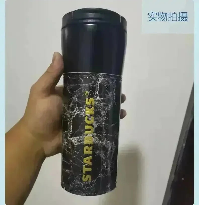 Starbucks Premium Leather Cover Bottle (500 ml) - Bear Hugs