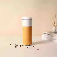 Starbucks Premium Leather Cover Bottle (500 ml) - Bear Hugs