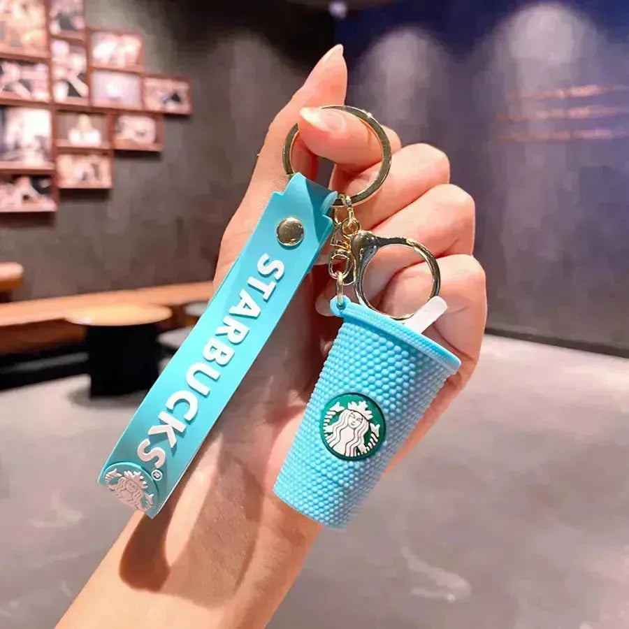 Starbucks Sipper 3D Keychain - Bear Hugs