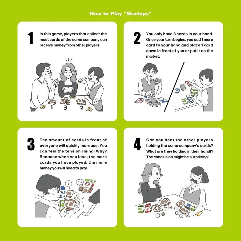 Startups Card Game - Bear Hugs