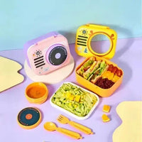 Stereo Speaker Shaped Lunch Box (680 ml) - Bear Hugs