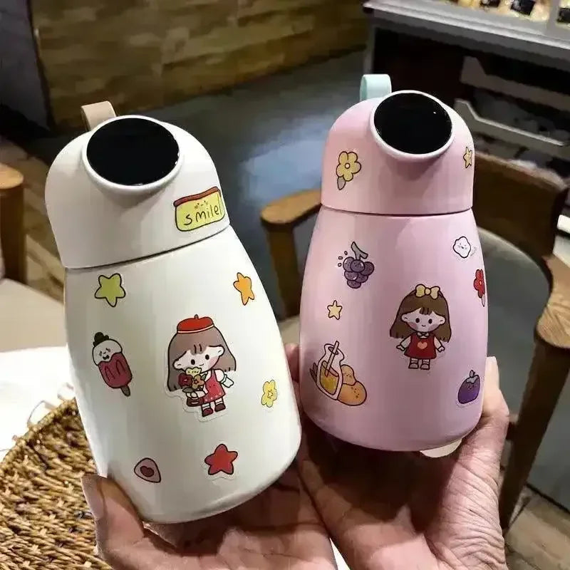 StickMe Mini Temperature Display Thermos (500 ml) - Bear Hugs