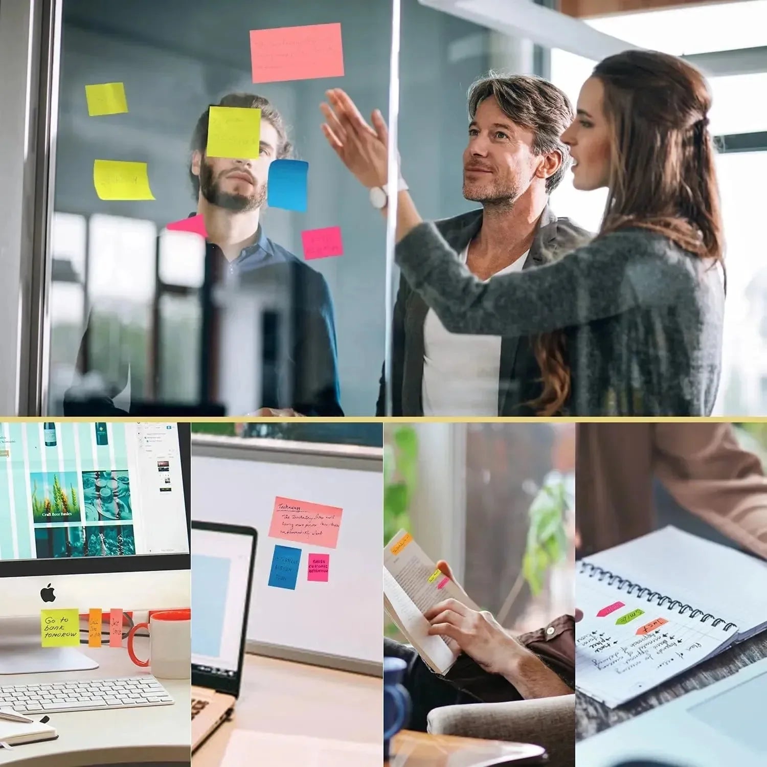 Sticky Notes for Students (375 Sheets) - Bear Hugs