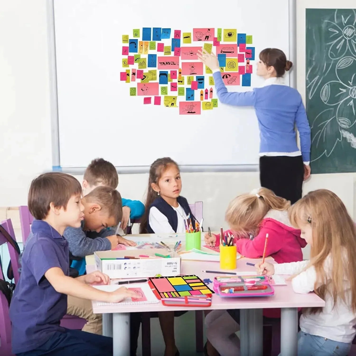 Sticky Notes for Students (375 Sheets) - Bear Hugs