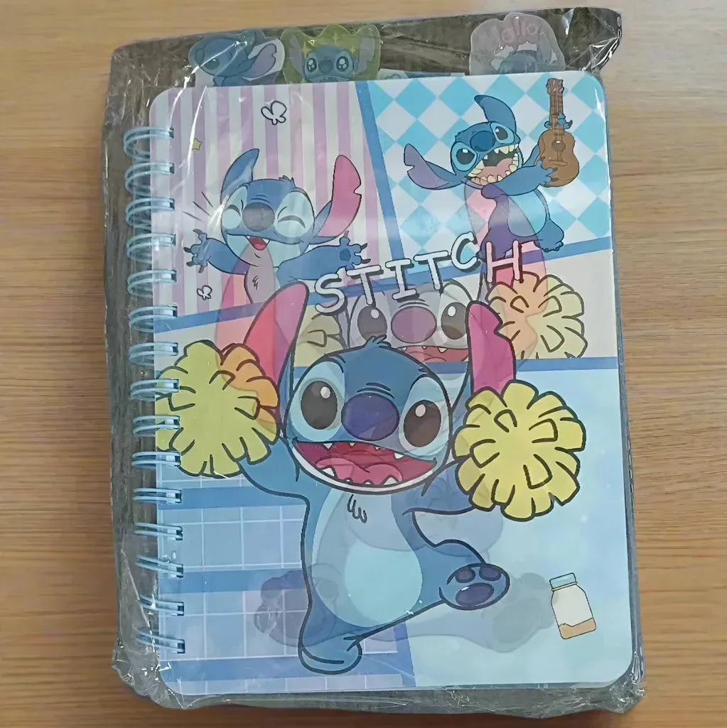 Stitch Aloha Motion A5 Spiral Journal - Bear Hugs