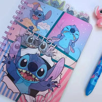 Stitch Aloha Motion A5 Spiral Journal - Bear Hugs