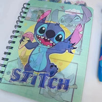 Stitch Aloha Motion A5 Spiral Journal - Bear Hugs