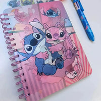 Stitch Aloha Motion A5 Spiral Journal - Bear Hugs