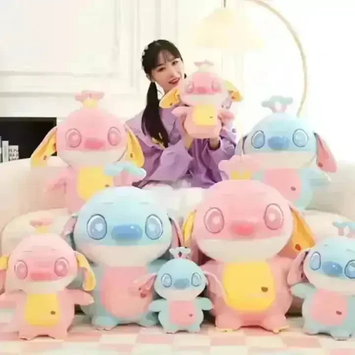 Stitch and Angel Antennae Plush Dolls - Bear Hugs