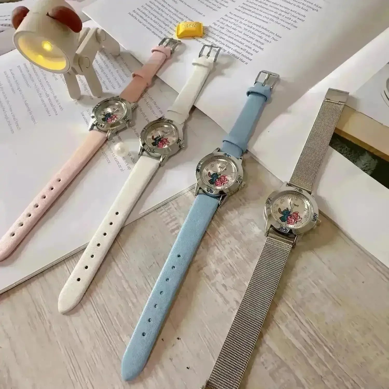 Stitch & Angel Love Quartz Watch - Bear Hugs