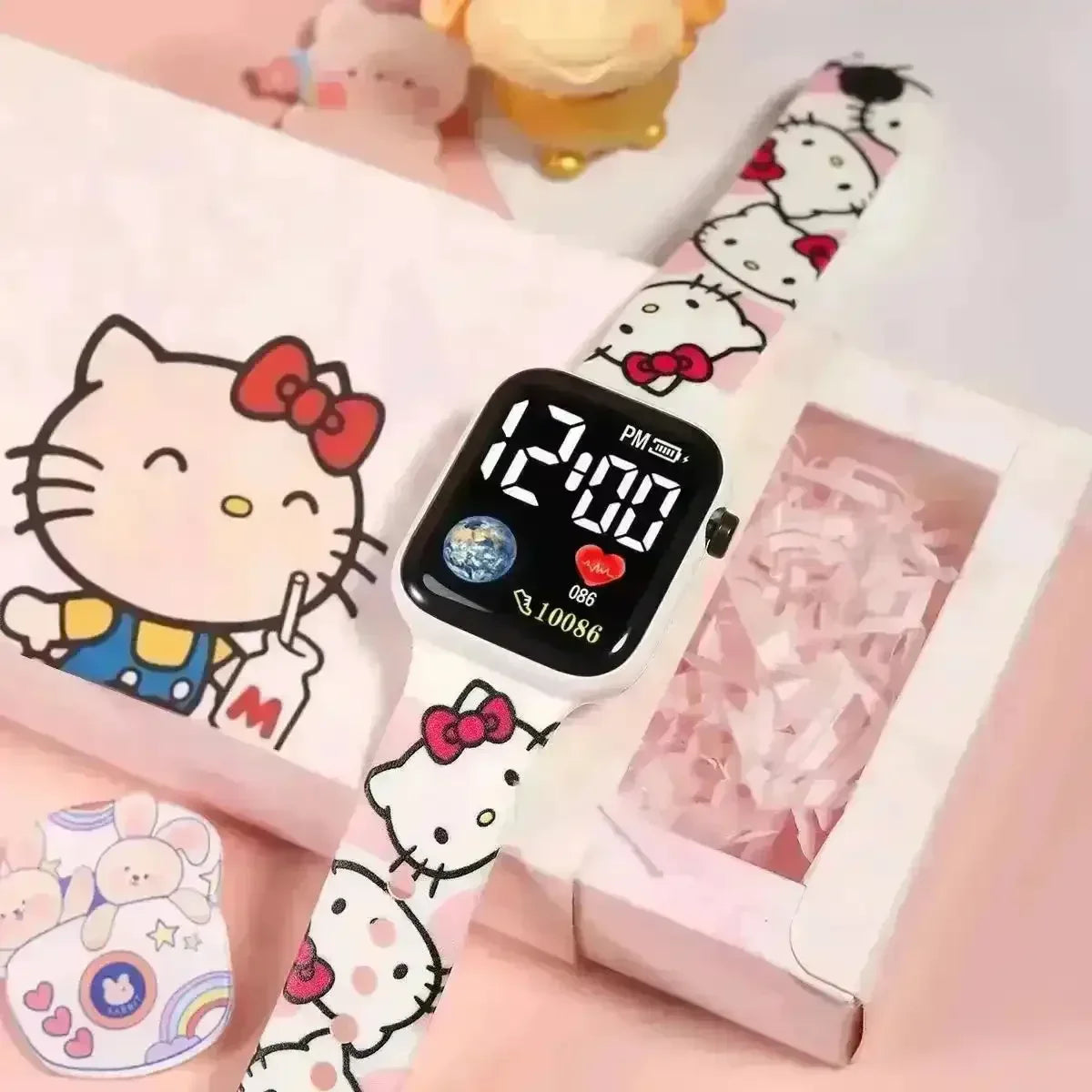 Stitch and Hello Kitty Digital Watches - Bear Hugs