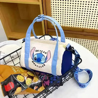Stitch Canvas Bucket Bag - Bear Hugs