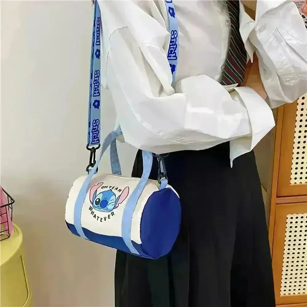 Stitch Canvas Bucket Bag - Bear Hugs