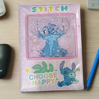 Stitch Galactic Glitter A5 Water Diary - Bear Hugs
