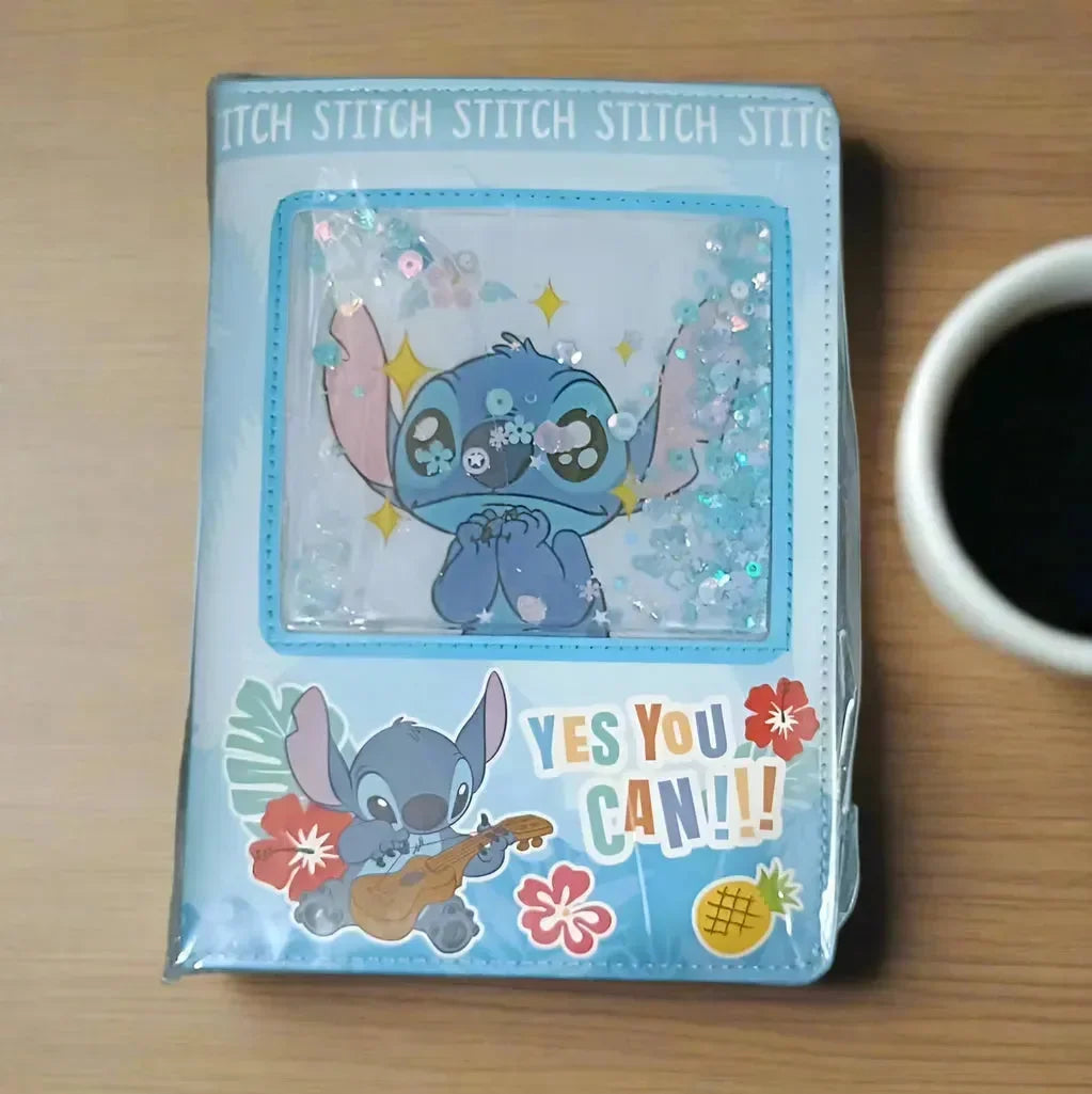 Stitch Galactic Glitter A5 Water Diary - Bear Hugs