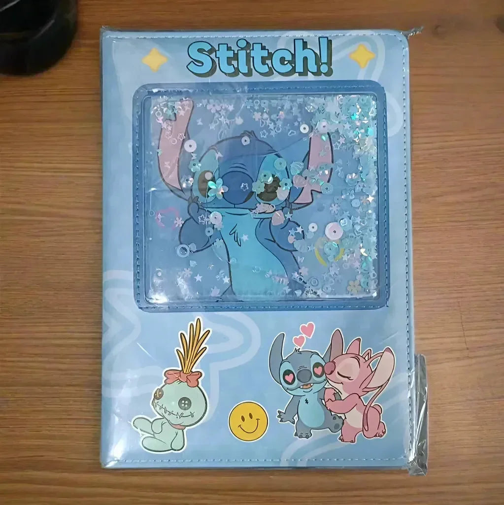 Stitch Galactic Glitter A5 Water Diary - Bear Hugs