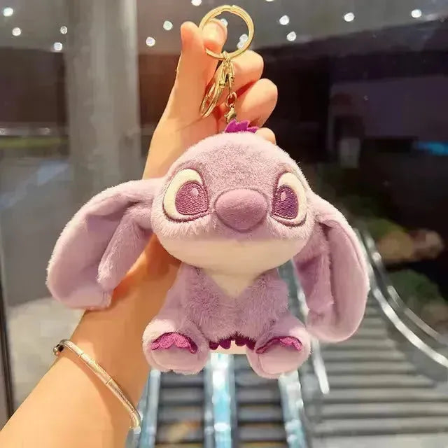 Stitch Kawaii Plush Keychain - Bear Hugs