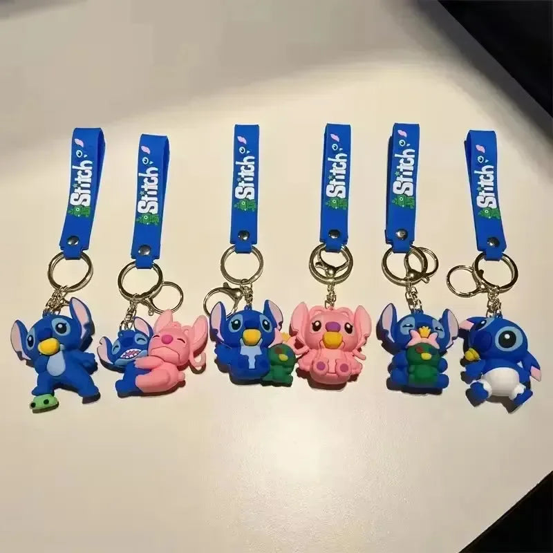 Stitch Ohana Adventures Keychain - Bear Hugs