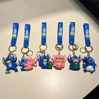 Stitch Ohana Adventures Keychain - Bear Hugs