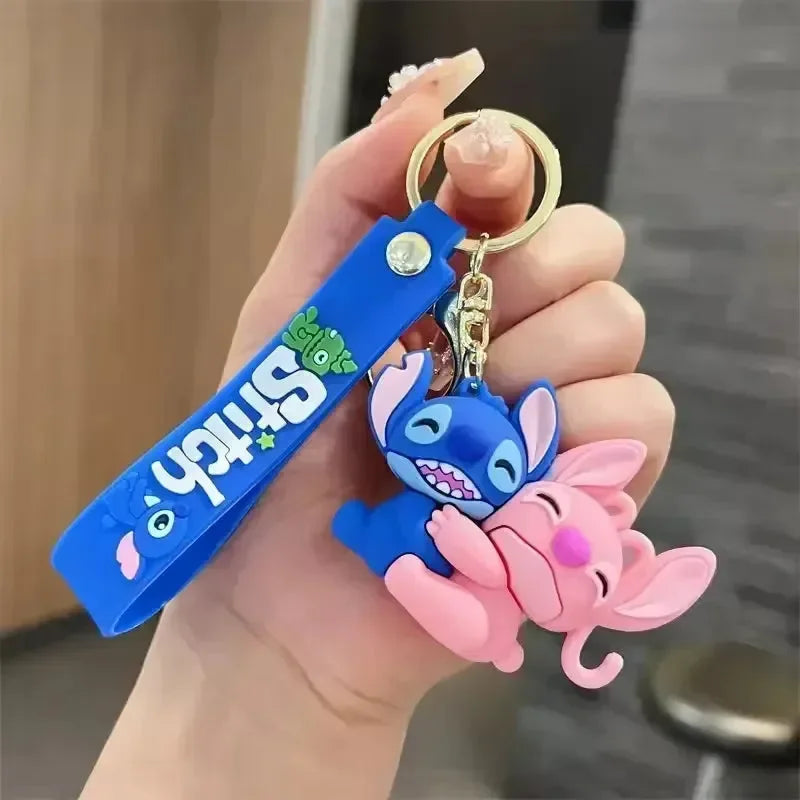 Stitch Ohana Adventures Keychain - Bear Hugs