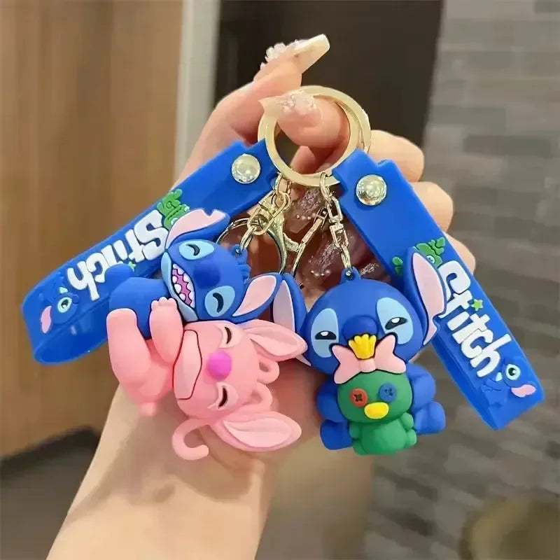 Stitch Ohana Adventures Keychain - Bear Hugs