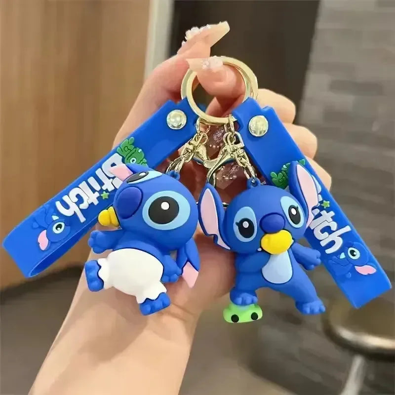 Stitch Ohana Adventures Keychain - Bear Hugs