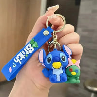 Stitch Ohana Adventures Keychain - Bear Hugs