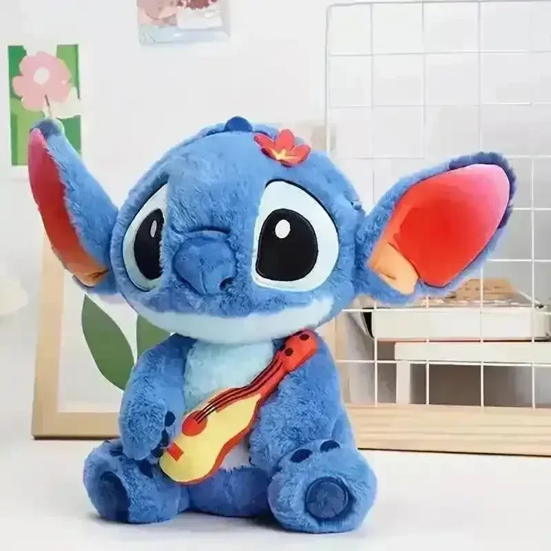 Stitch with Guitar Soft Plushie (25 cm) - Bear Hugs